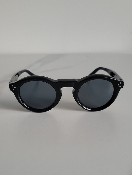 Celine Accessories - Celine CL41370S Classic Round Black Sunglasses